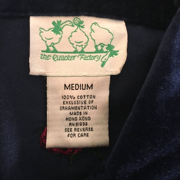 Embroidered Navy Jacket with Pink Accents - Picture 11 of 13